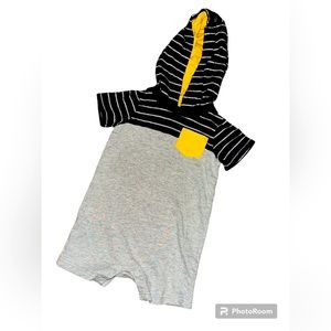 Baby Boys Hooded Romper
